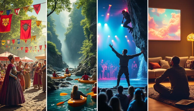 découvrez des activités variées pour le week-end des 24 et 25 mai : plongez dans une fête médiévale, explorez la nature, assistez à des concerts de rap captivants et vivez des expériences d'hypnose inoubliables. ne manquez pas ces événements éclectiques qui ajouteront du peps à votre week-end !