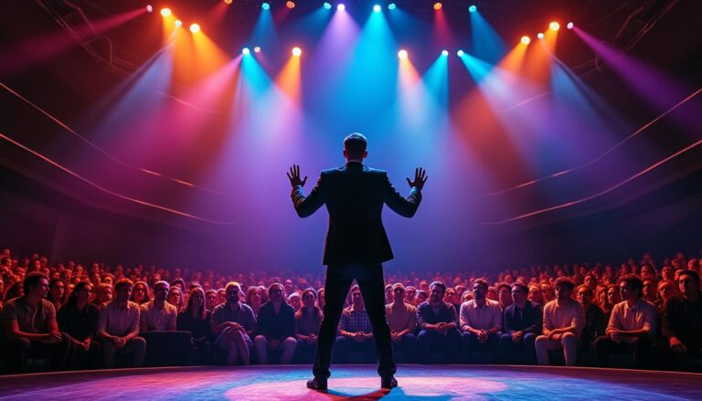 découvrez le spectacle captivant de messmer à lanester le 28 juin, où l'hypnose rencontre l'émerveillement. assistez à un événement unique avec 300 à 500 participants plongés dans un voyage fascinant au cœur de l'esprit.