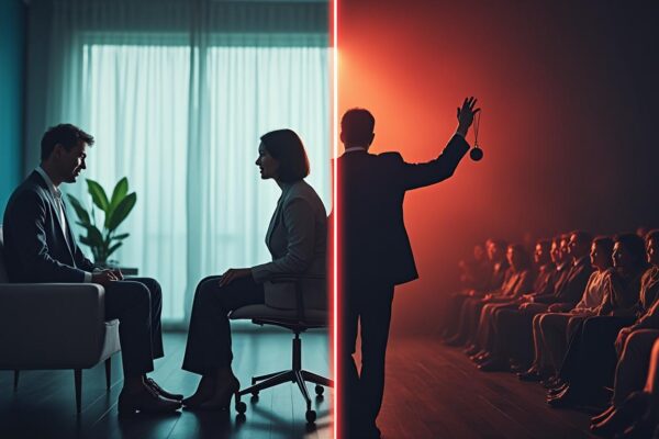 découvrez comment l’hypnose oscille entre thérapie reconnue et spectacle fascinant, et explorez son efficacité réelle dans le traitement de différents troubles.