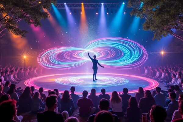 découvrez un spectacle hypnotique inédit à la gacilly : une immersion fascinante au cœur de l’inconscient, où magie, émotions et mystères se rencontrent pour une expérience sensorielle inoubliable. réservez votre place pour ce voyage hors du commun !