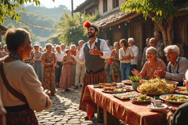 découvrez l'ambiance chaleureuse du repas des aînés à sampigny : au programme, chansons, danses, moments de partage et un spectacle d'hypnose pour une journée inoubliable placée sous le signe de la convivialité.