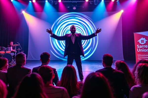 participez à un spectacle d’hypnose captivant à sarre-union au profit du foyer d’hébergement de l’aapeai. une soirée solidaire pleine de surprises et de divertissement, ouverte à tous !