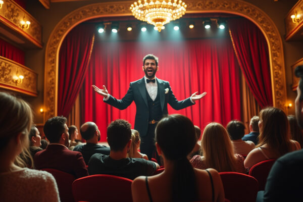 participez à une soirée inoubliable d’humour et d’hypnose au théâtre du pélousse paradise à alès. rires, surprises et bonne humeur garantis : l’événement à ne pas manquer ce week-end !