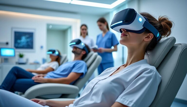 Au centre hospitalier d’Issoudun, la réalité virtuelle avec casques d’hypnose révolutionne la gestion de la douleur et de l’anxiété