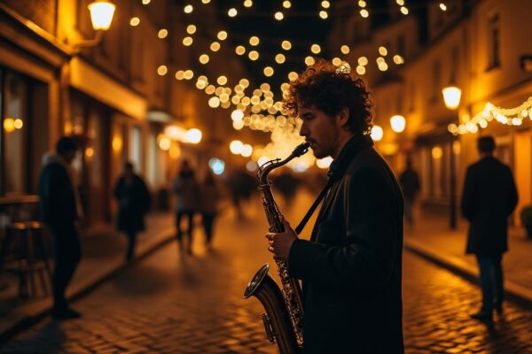 découvrez une soirée envoûtante à saint-xandre avec le saxophoniste hypnotique geoffrey secco, pour une expérience musicale unique et captivante.