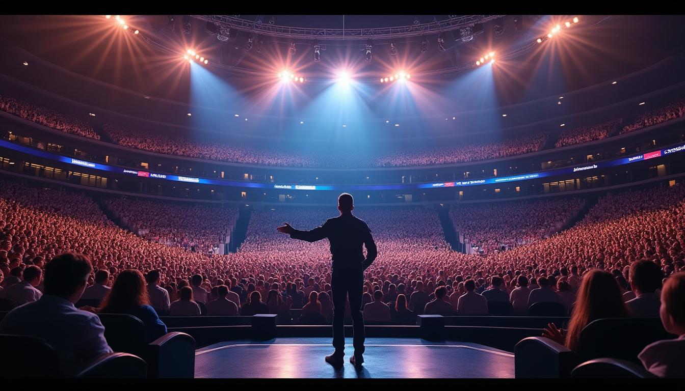 découvrez comment messmer a battu son propre record d’hypnose collective lors d’un spectacle exceptionnel à la ldlc arena, captivant des milliers de spectateurs.