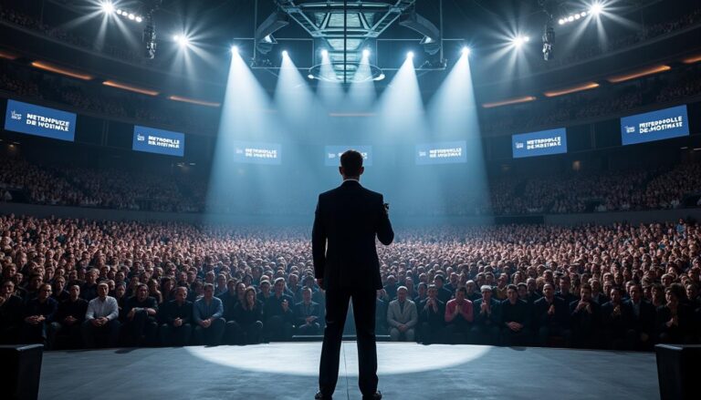 À la Métropole de Lyon, Messmer envoûte la LDLC Arena et pulvérise le record mondial d’hypnose collective