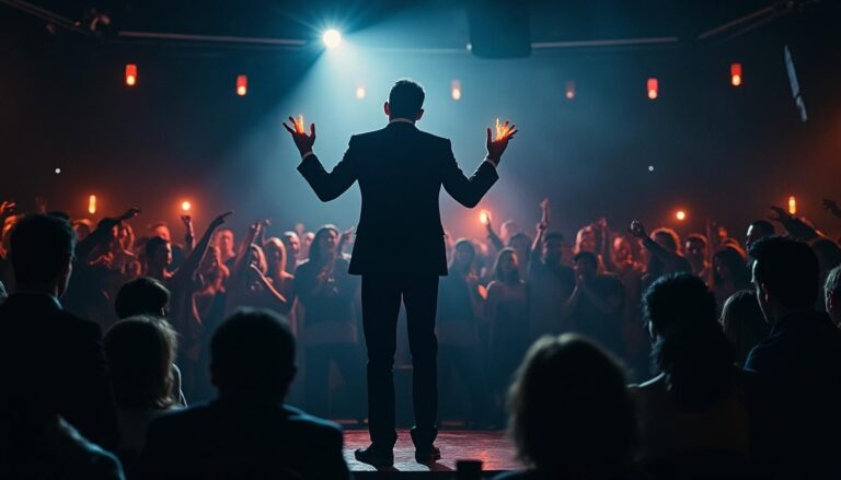 découvrez un spectacle d'hypnose fascinant alliant apprentissage et divertissement pour une expérience unique et inoubliable.