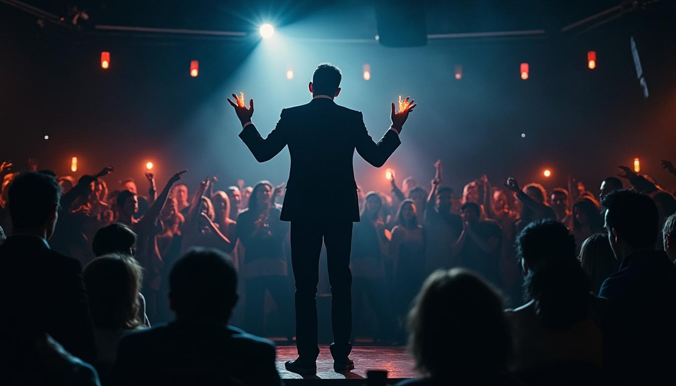 découvrez un spectacle d'hypnose fascinant alliant apprentissage et divertissement pour une expérience unique et inoubliable.