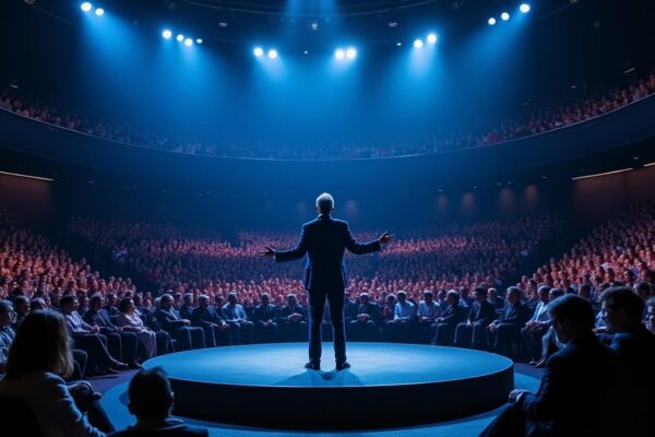 découvrez en images une immersion collective captivante lors d'une séance d'hypnose menée par messmer à la ldlc arena, une expérience unique à ne pas manquer.