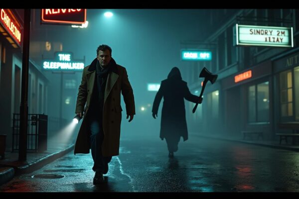 dans « le somnambule », suivez l'inspecteur joona linna dans sa traque intense d'un mystérieux tueur à la hache, une enquête haletante pleine de suspense.