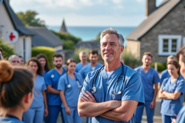 paul friedel lance une initiative innovante depuis locmaria-plouzané pour renforcer le soutien aux soignants et améliorer leurs conditions de travail.