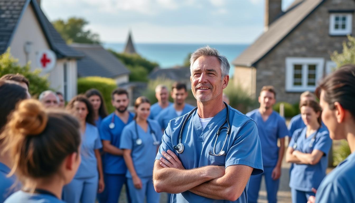 paul friedel lance une initiative innovante depuis locmaria-plouzané pour renforcer le soutien aux soignants et améliorer leurs conditions de travail.