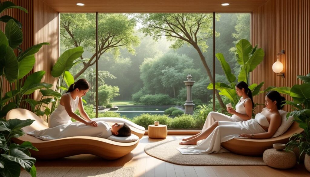 découvrez saint-yrieix, une escapade bien-être unique proposée par naturellement, au cœur du salon pour un moment de détente et de revitalisation.