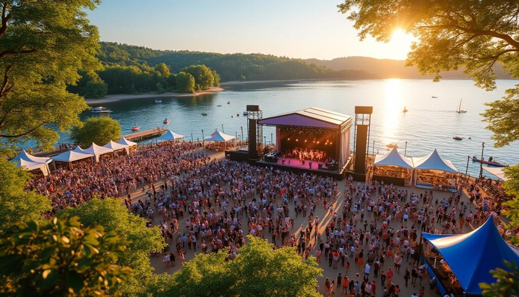 découvrez l'été 2026 au lac du der avec une programmation riche : concerts, spectacles et événements sportifs incontournables pour toute la famille.