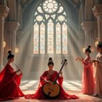 découvrez un concert unique où les harmonies de la musique asiatique rencontrent la puissance de l'opéra, en plein cœur de l'abbaye pour une expérience musicale inoubliable.