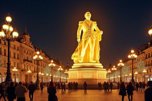 découvrez comment le grand babu illumine chaque année la place stanislas à nancy en hommage vibrant à l'humoriste légendaire, un événement incontournable mêlant lumière et souvenir.
