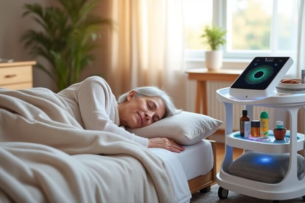 découvrez comment le chariot sensoriel révolutionne le sommeil et améliore le bien-être des personnes âgées grâce à une approche innovante et apaisante.