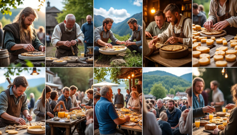 explorez 9 sorties originales ce week-end alliant village viking, artisanat local, dégustation de fromages et concerts pour des moments inoubliables.