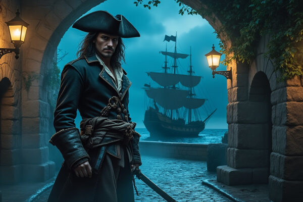 découvrez la renaissance du mystérieux pirate de la porte saint-vincent à saint-malo, un personnage légendaire qui revient après douze ans d'oubli, dévoilant secrets et histoires captivantes.