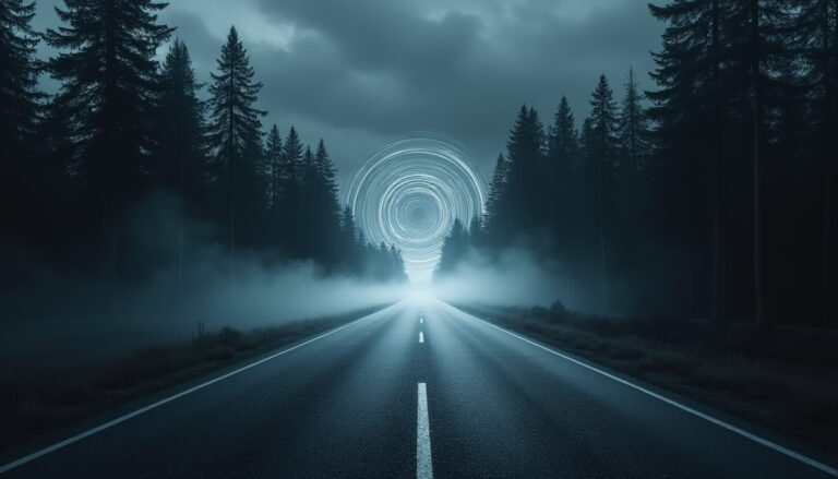 découvrez les secrets fascinants de la route déserte à travers l'hypnose et les mystères qui l'entourent dans cette énigme captivante.