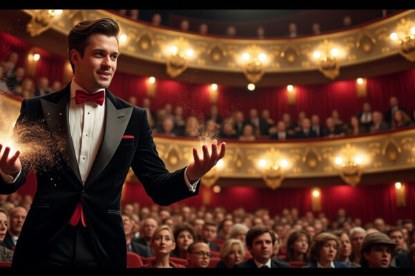 à luttange, max le magicien captive une salle comble lors du jeudi’spectacle, offrant un spectacle plein de magie et d'émerveillement.