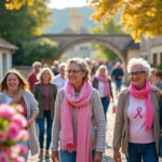 à buzet-sur-baïse, une journée de mobilisation pour octobre rose sensibilise au dépistage du cancer du sein et soutient la prévention.