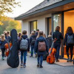 à lanester, 697 élèves font leur rentrée au conservatoire et retrouvent le chemin des cours pour une nouvelle année.
