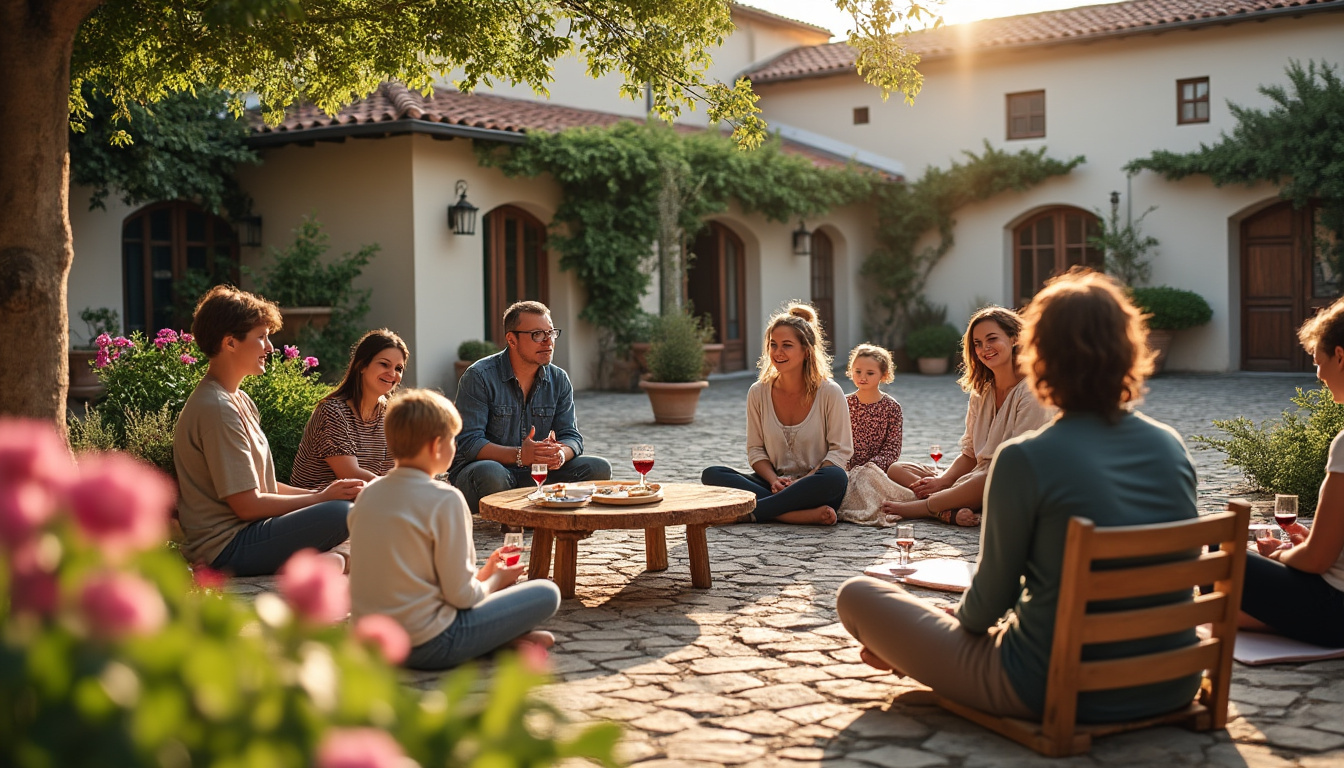 découvrez à puy-sainte-réparade des stages parents-enfants uniques et des apéros alliant sophrologie et philosophie pour des moments de partage et de détente.
