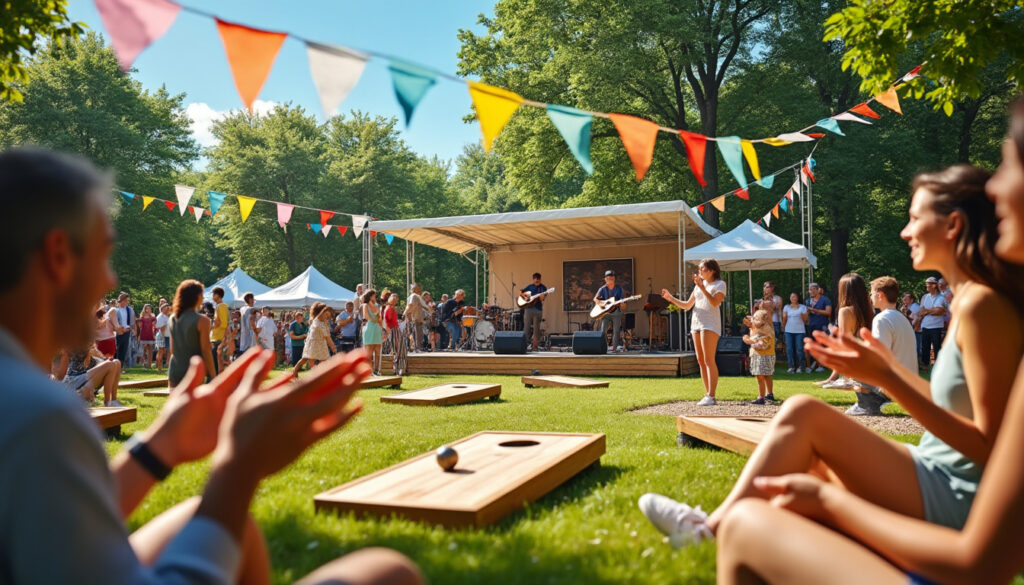 profitez de 5 journées festives à charleval avec concerts, tournois de pétanque, spectacles d'hypnose et soirées karaoké pour prolonger l'été en pleine convivialité.
