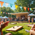 profitez de 5 journées festives à charleval avec concerts, tournois de pétanque, spectacles d'hypnose et soirées karaoké pour prolonger l'été en pleine convivialité.