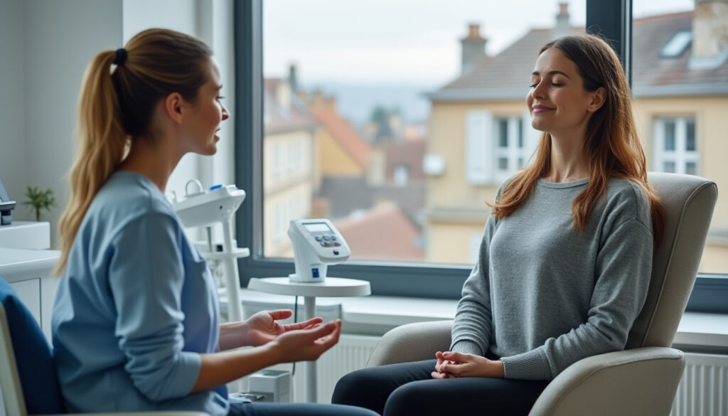 à besançon, l’hypnose accompagne les patientes atteintes d’un cancer du sein pour mieux vivre les soins et apaiser l’anxiété.