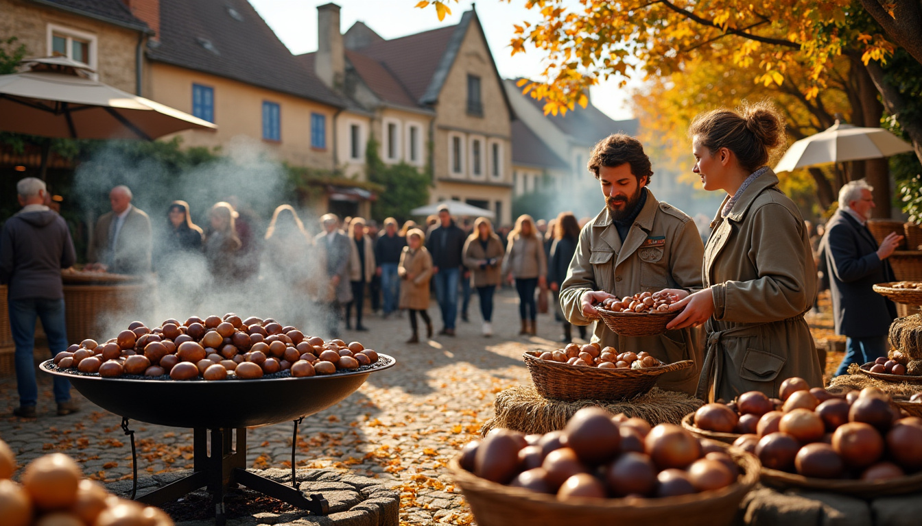 à dreuilhe, la fête de la châtaigne revient ce dimanche avec des animations et des saveurs d’automne pour célébrer ce fruit emblématique.
