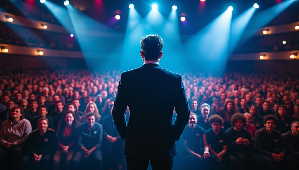 à nancy, messmer captive le public avec « 13hz », un spectacle d’hypnose fascinant qui mêle mystère, humour et expériences étonnantes.
