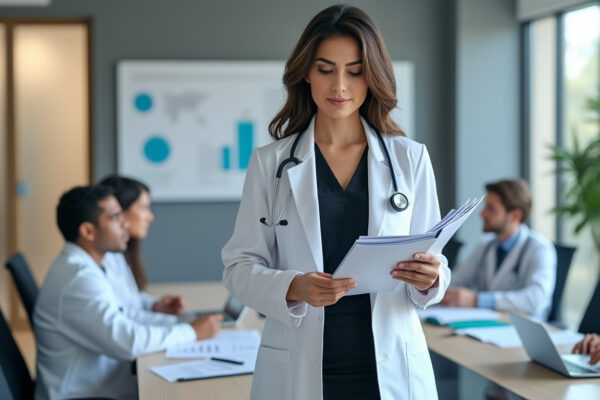 nouvellement élue à l’ordre des médecins, elle combat les dérives des pratiques non conventionnelles et défend une médecine fondée sur les preuves.